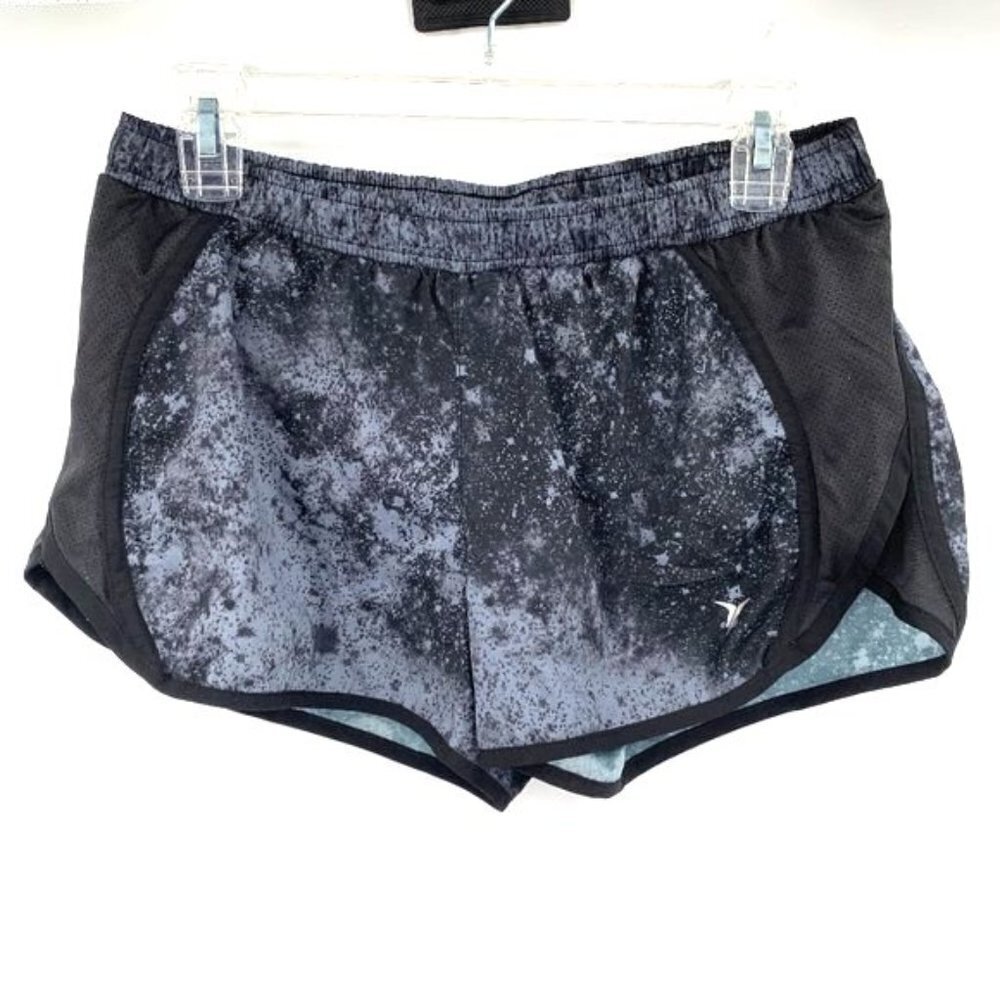 OLD NAVY Active Running Shorts Galaxy Sky Stars S